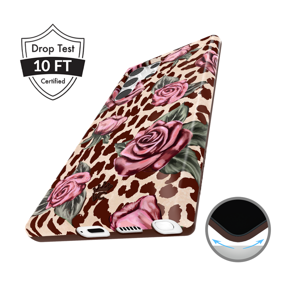 Rosy Leopard Samsung Case