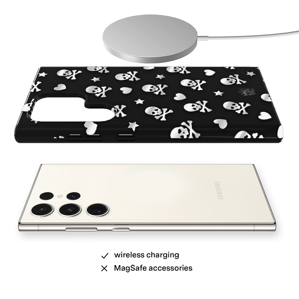 Chrome Skulls Samsung Case