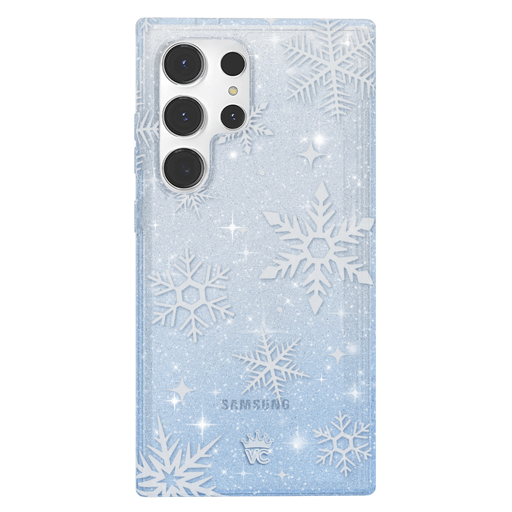 Snow Angel Glitter Samsung Case