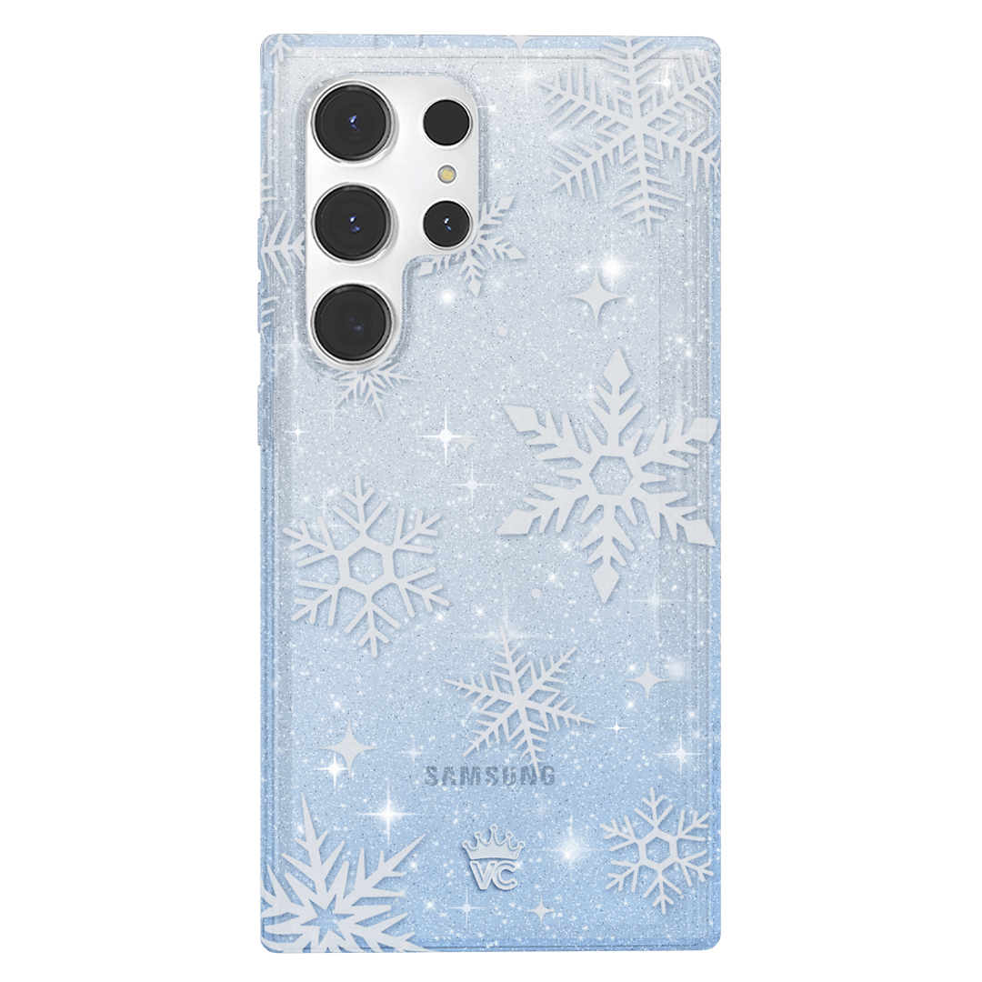 Snow Angel Glitter Samsung Case