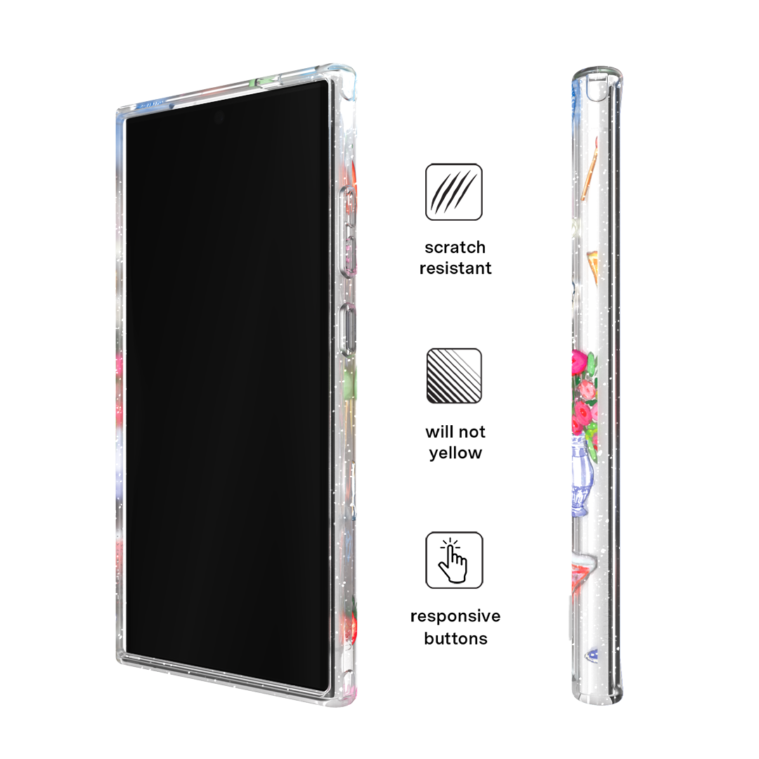 Dolce Vita Glitter Samsung Case