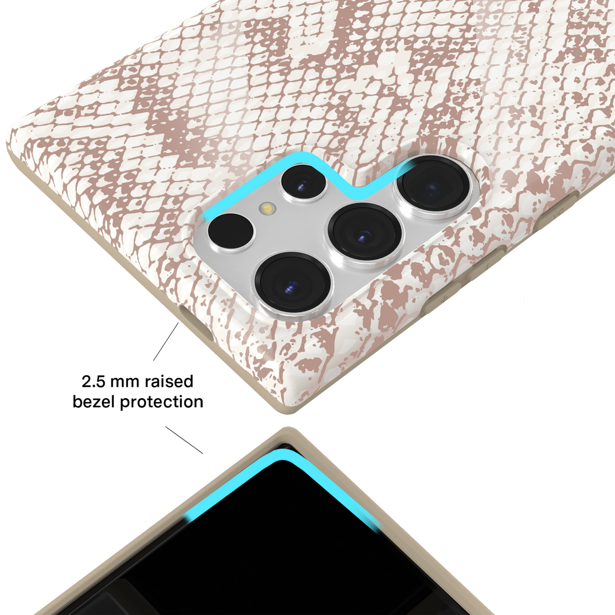 Nude Python Samsung Case