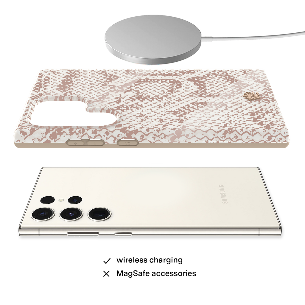 Nude Python Samsung Case