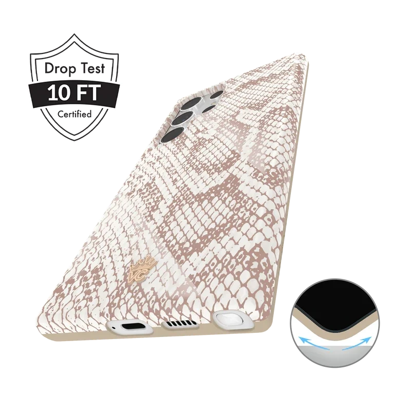 Nude Python Samsung Case