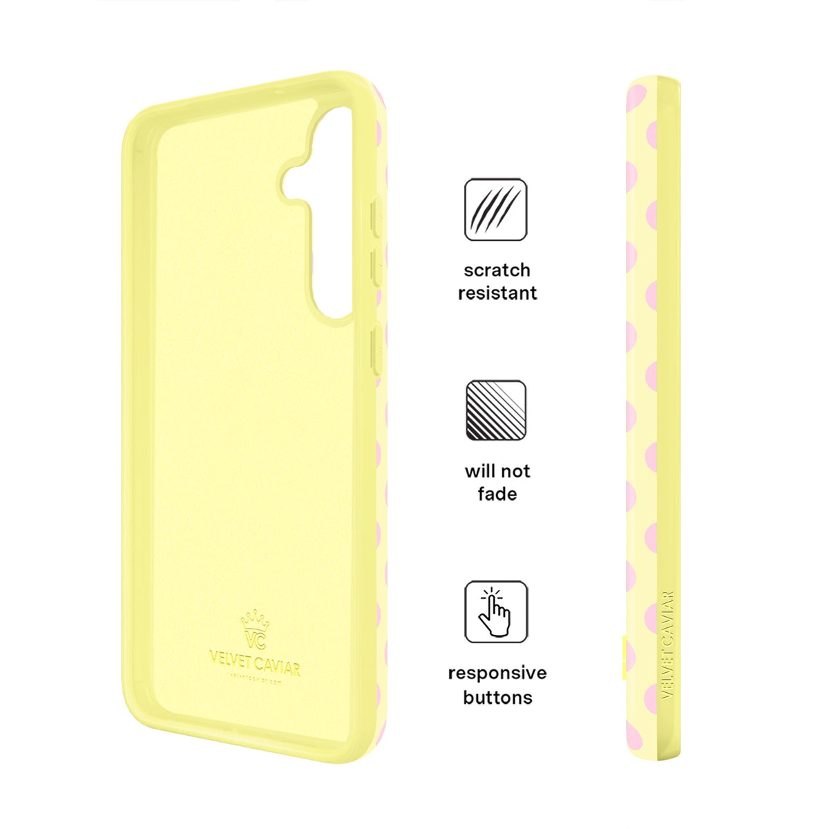 Buttercream Polka Dot Samsung Case