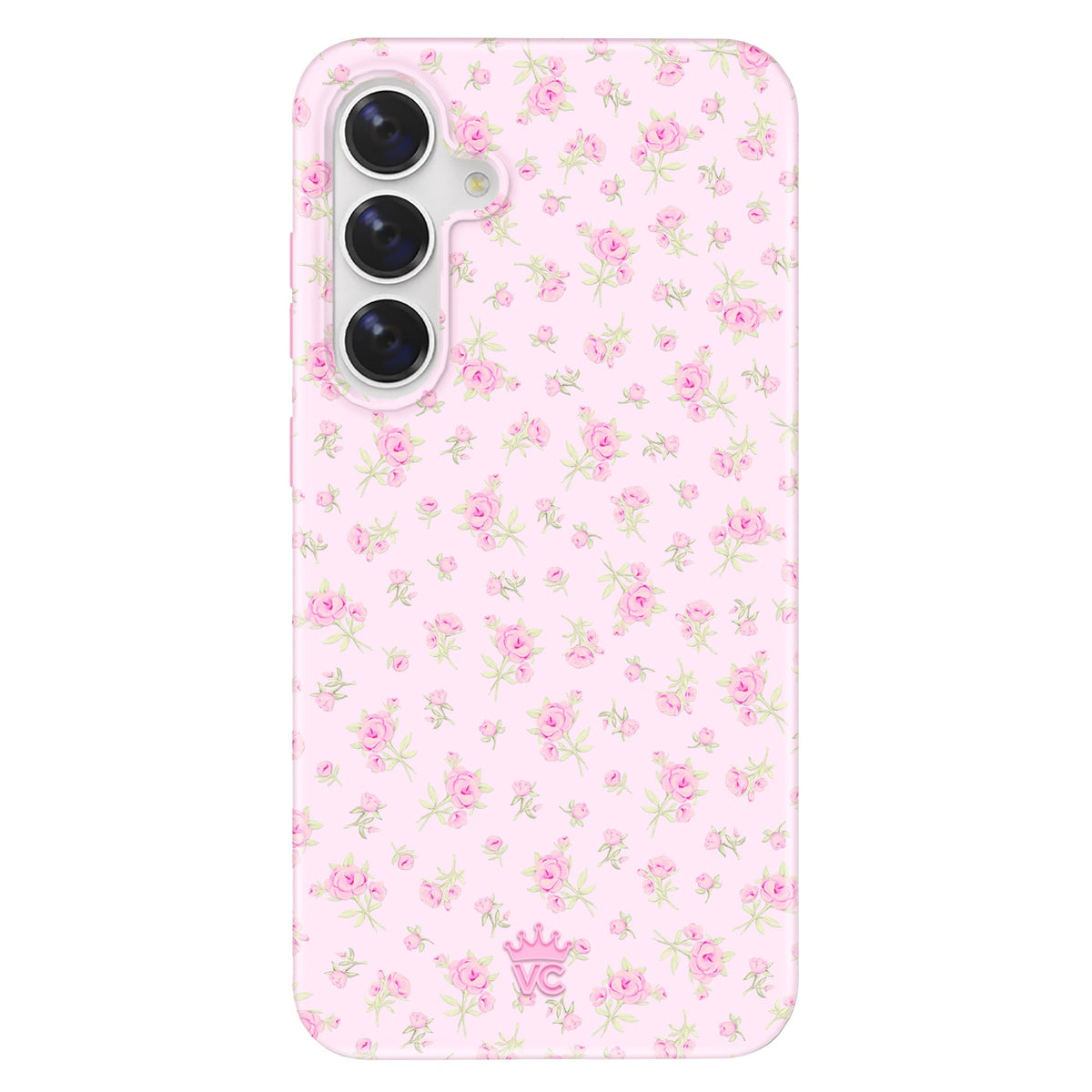Dainty Pink Floral Samsung Case