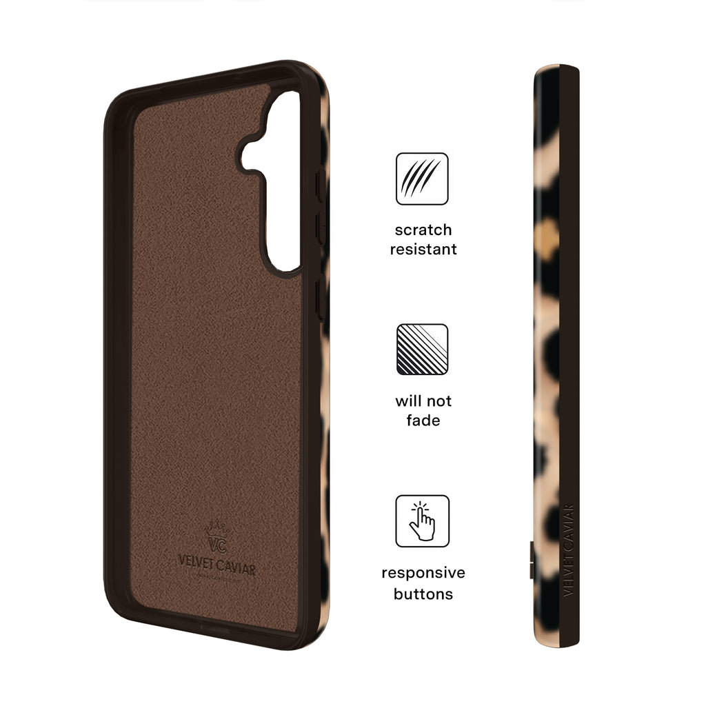 It Girl Blonde Leopard Samsung Case