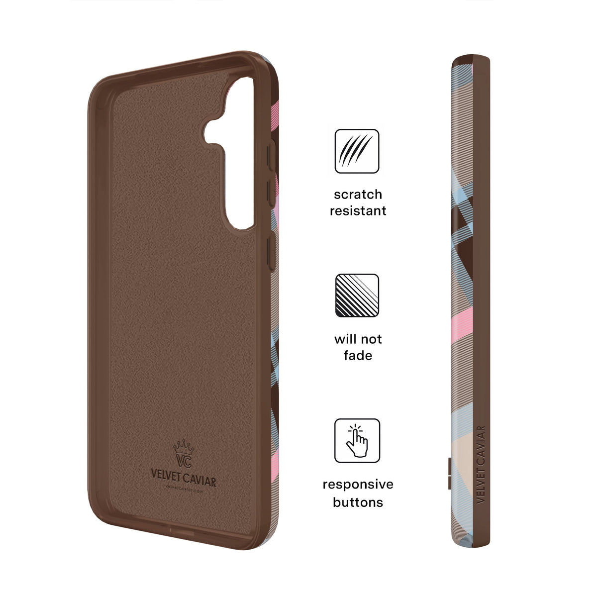 London Plaid Samsung Case