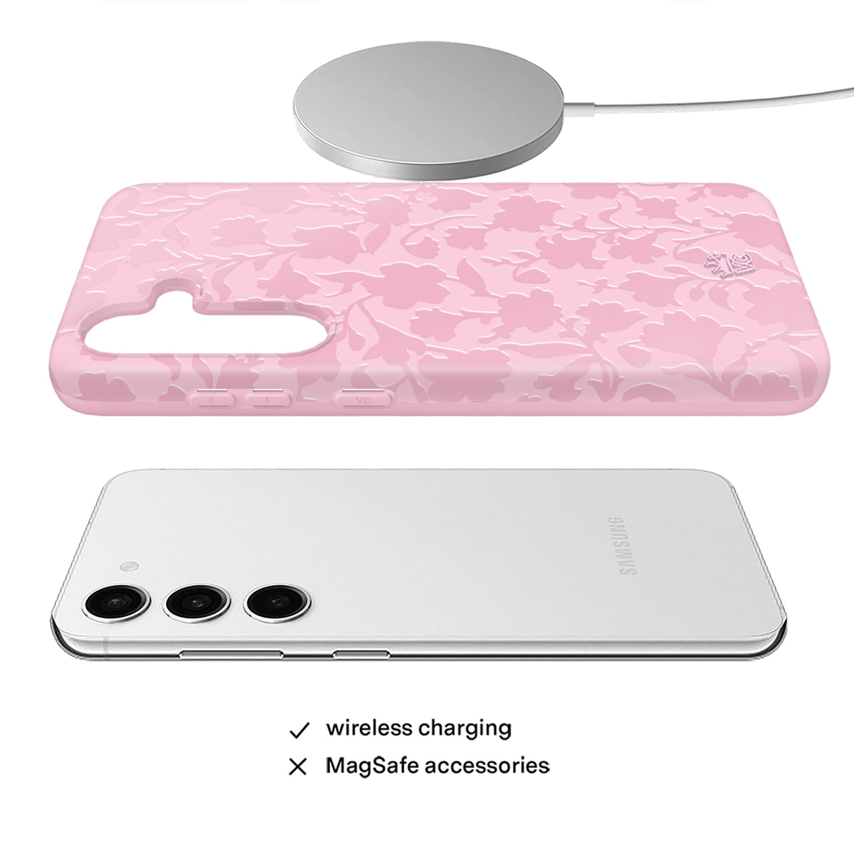 Magical Mauve Floral Samsung Case