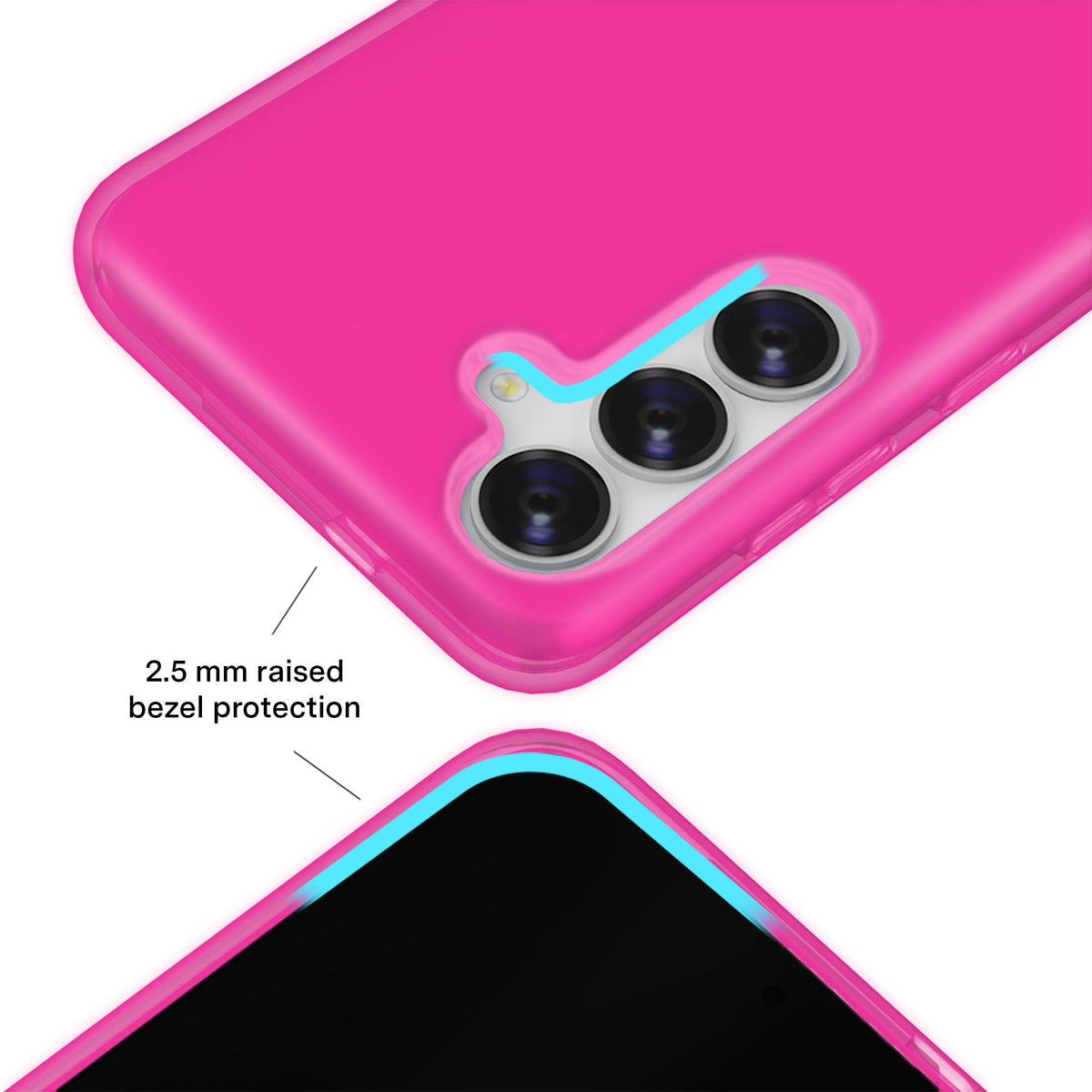 Pink Sapphire Jelly Samsung Case