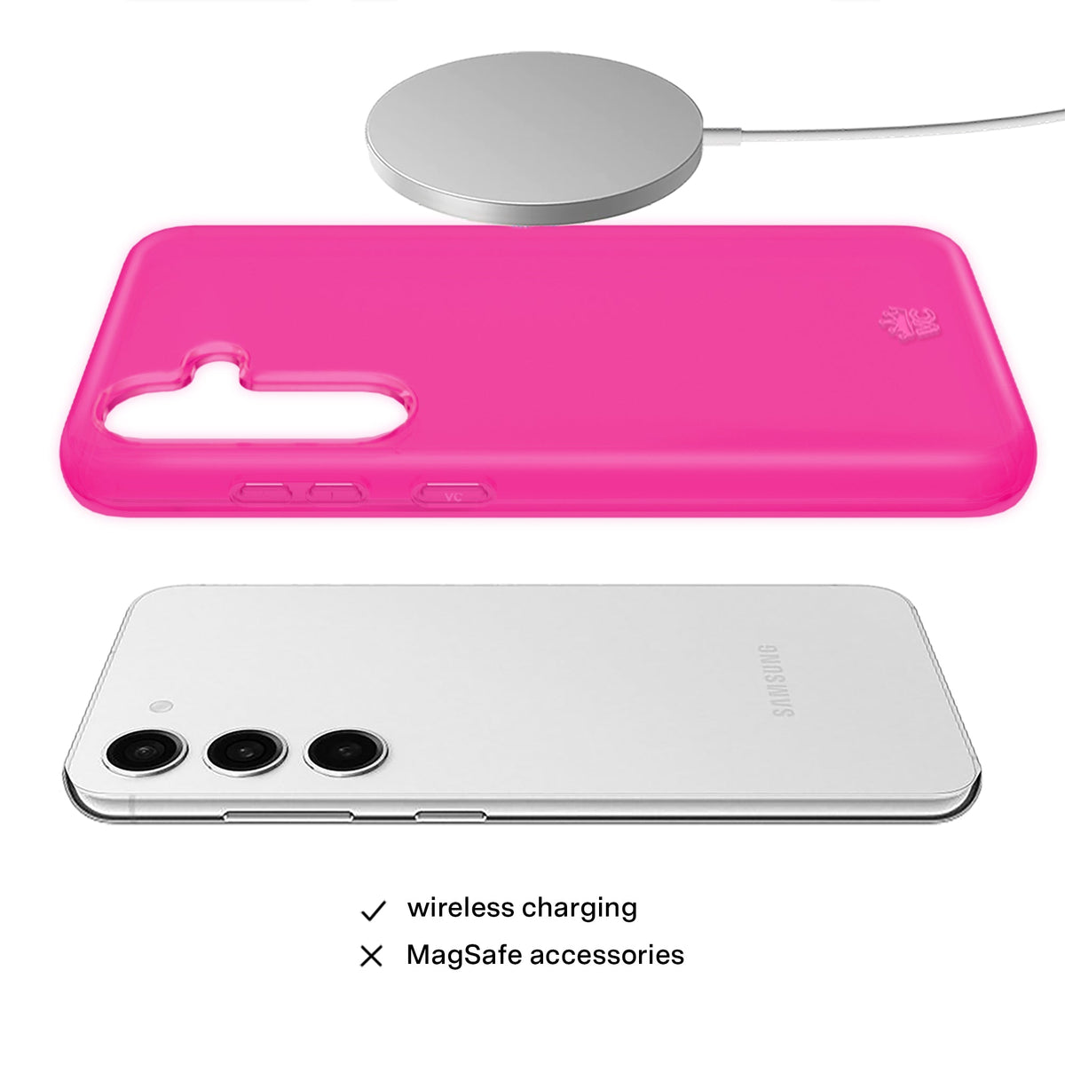 Pink Sapphire Jelly Samsung Case