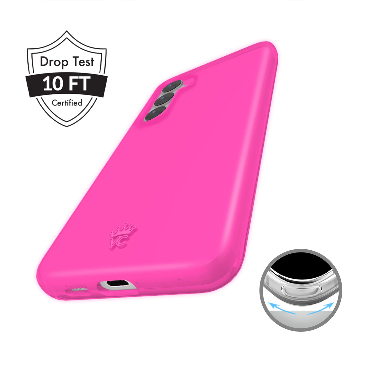 Pink Sapphire Jelly Samsung Case
