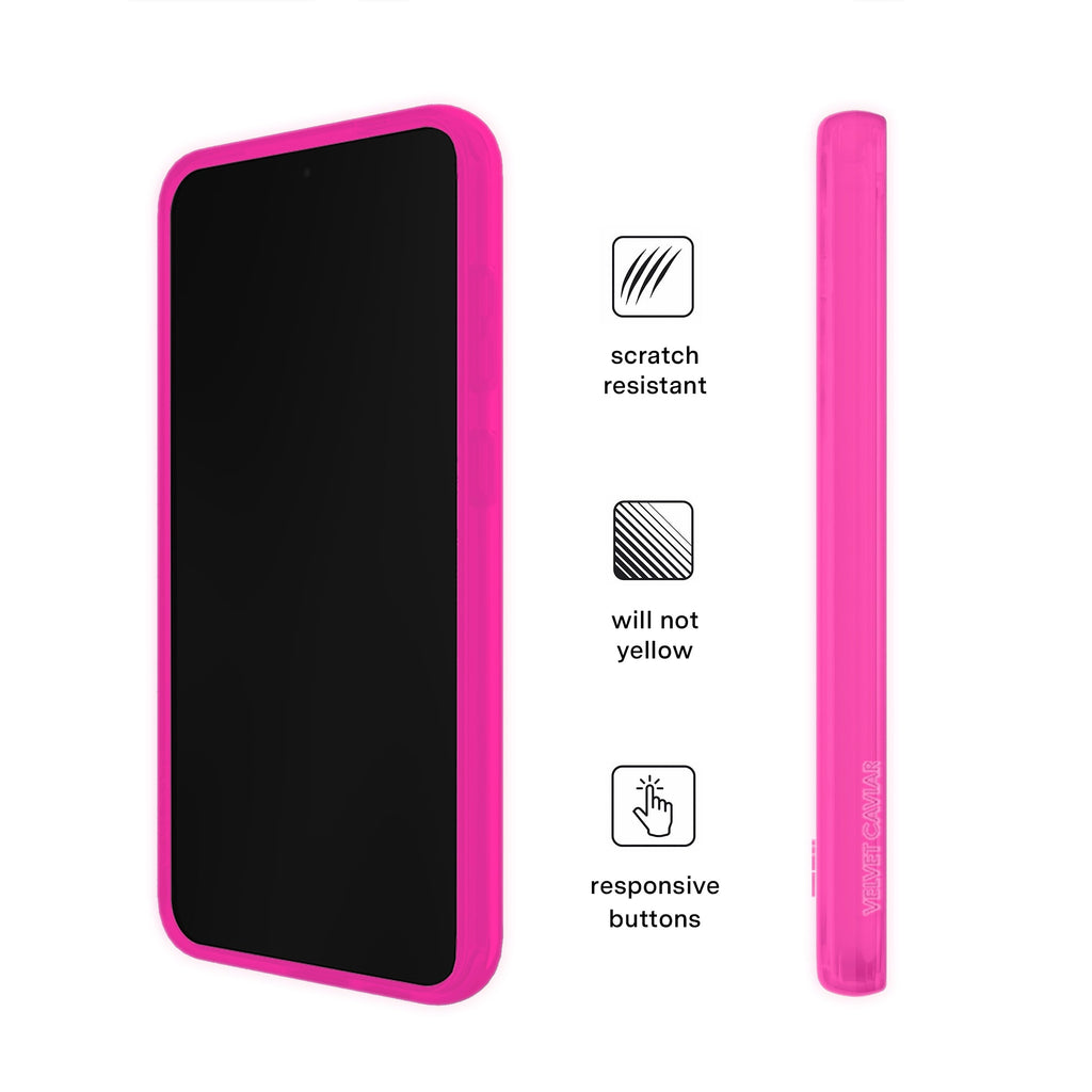 Pink Sapphire Jelly Samsung Case