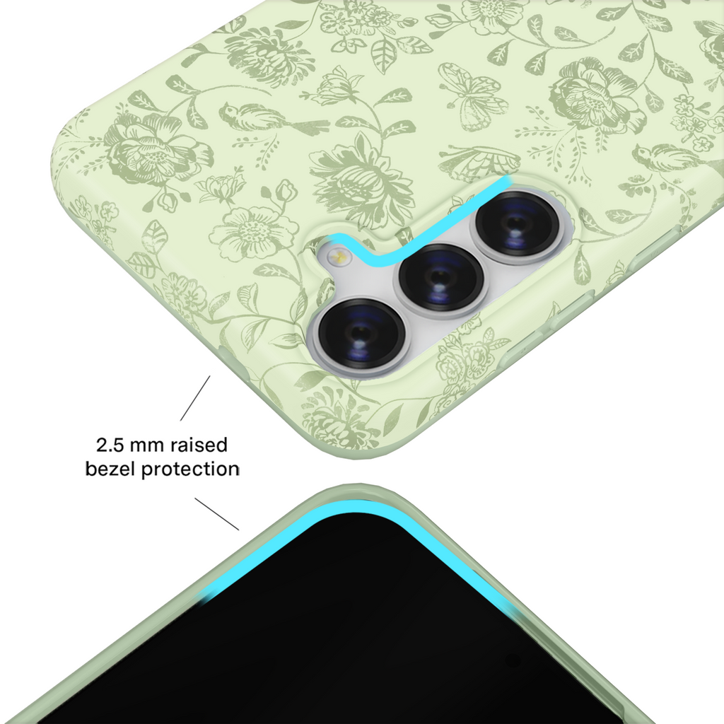 Storybook Sage Floral Samsung Case