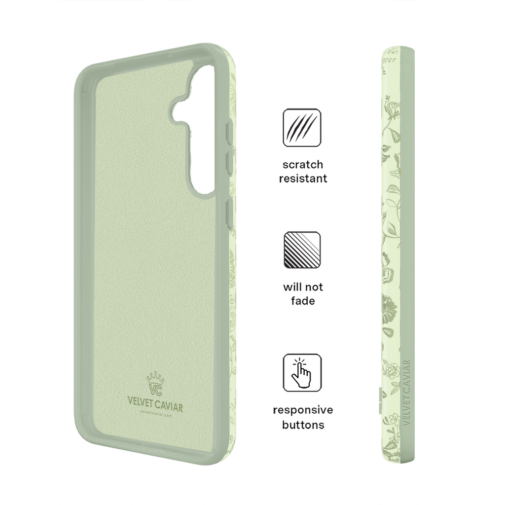 Storybook Sage Floral Samsung Case