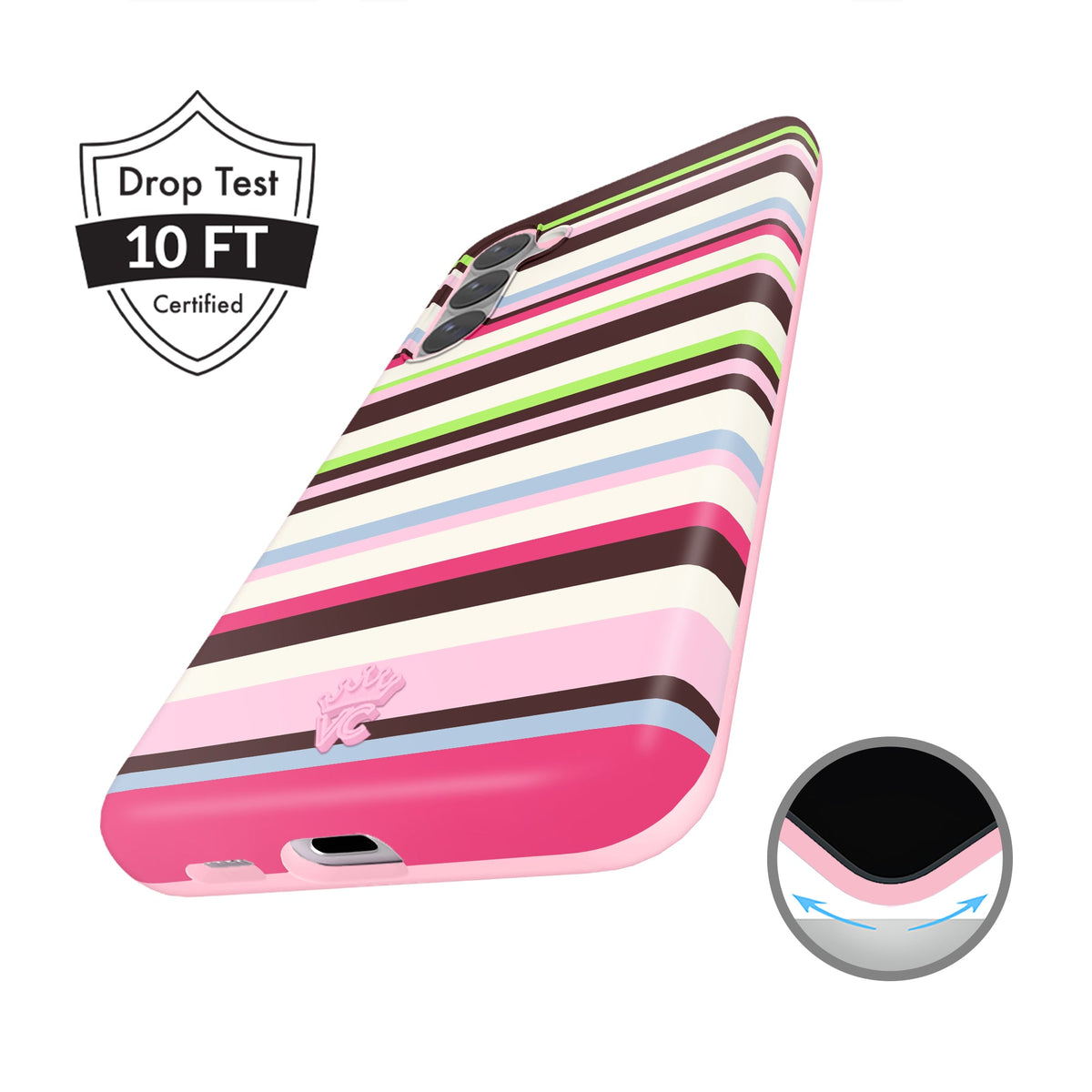 Sweet Treat Stripes Samsung Case