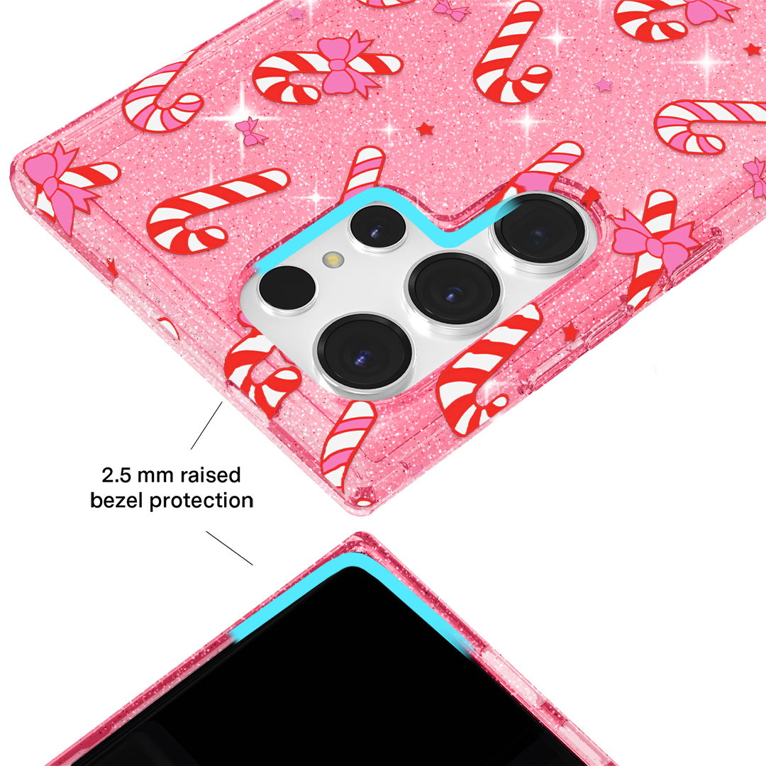 Pink Peppermint Princess Samsung Case