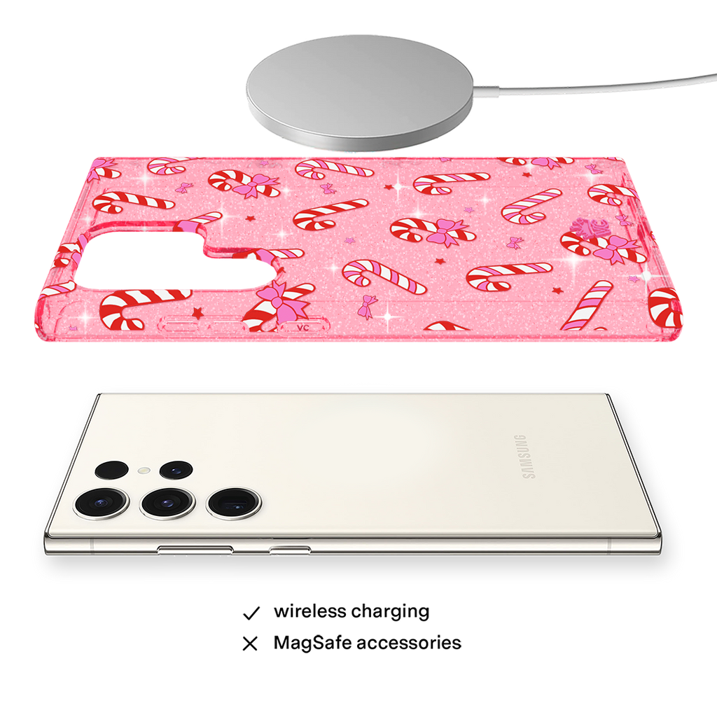 Pink Peppermint Princess Samsung Case
