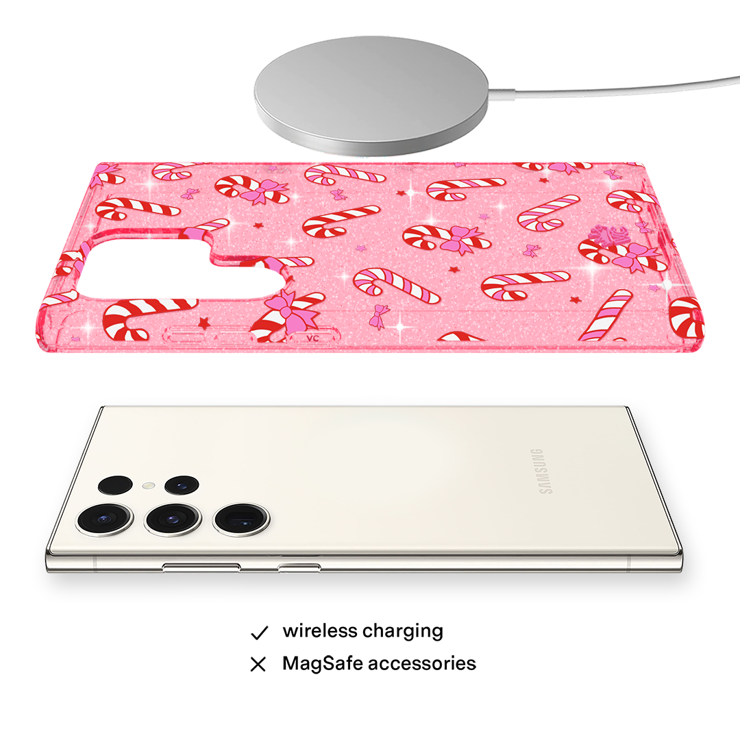 Pink Peppermint Princess Samsung Case