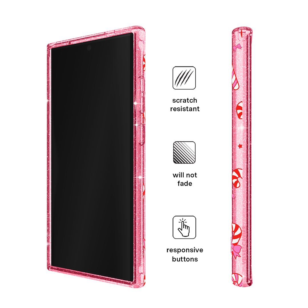Pink Peppermint Princess Samsung Case