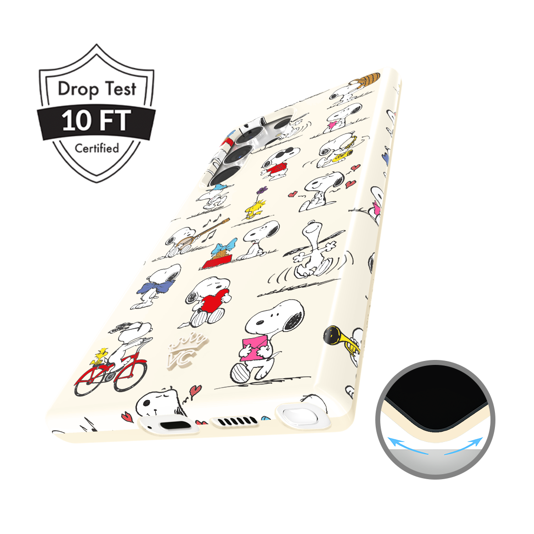 Snoopy Moods Samsung Case