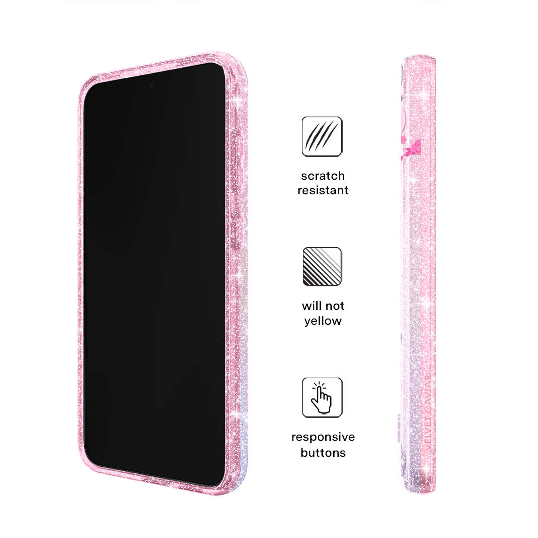 Wicked Glinda’s Bubble Glitter Samsung Case