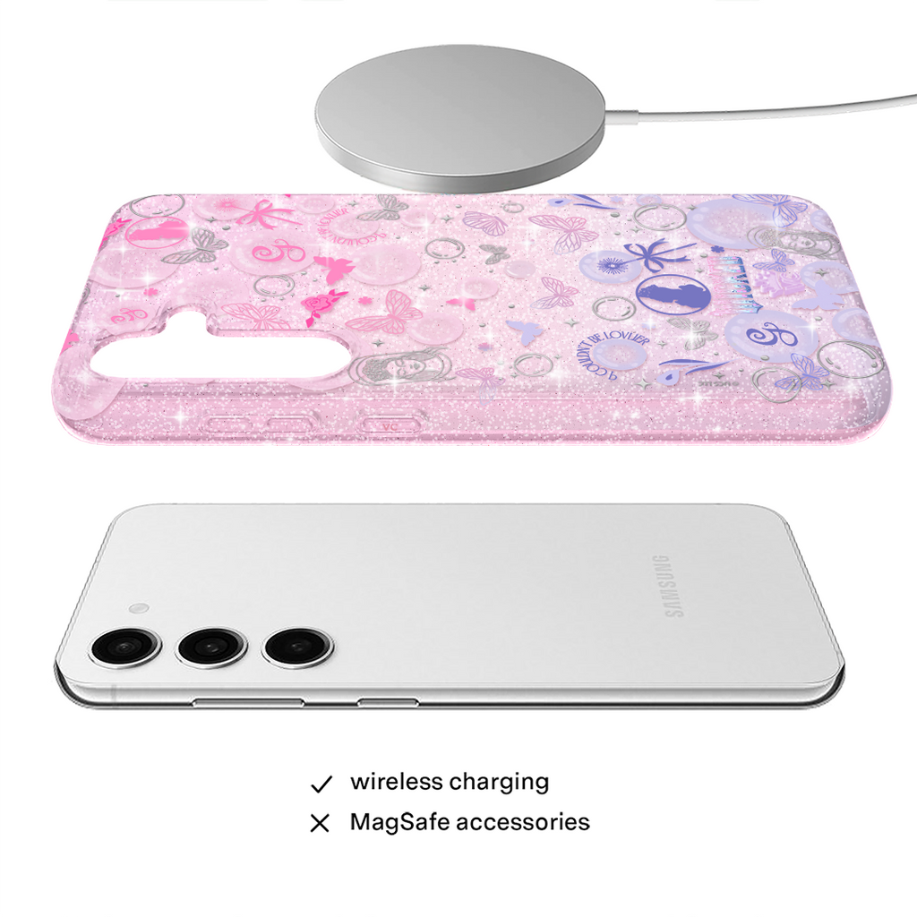 Wicked Glinda’s Bubble Glitter Samsung Case
