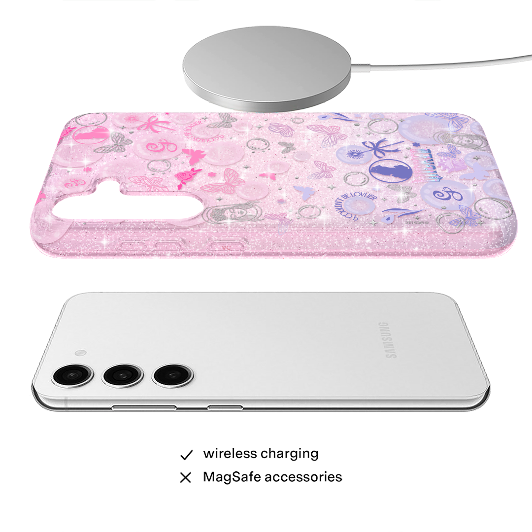 Wicked Glinda’s Bubble Glitter Samsung Case