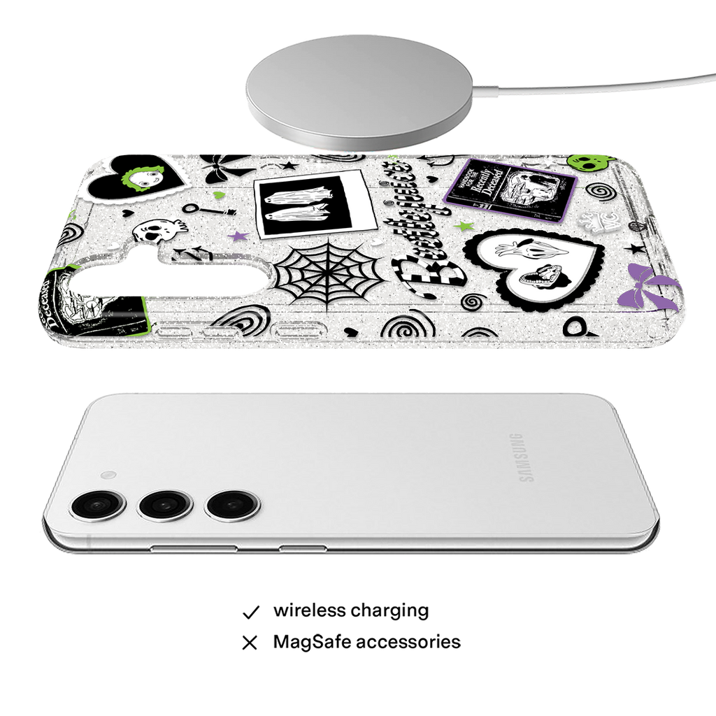 Beetlejuice Ghost with the Most Samsung Case