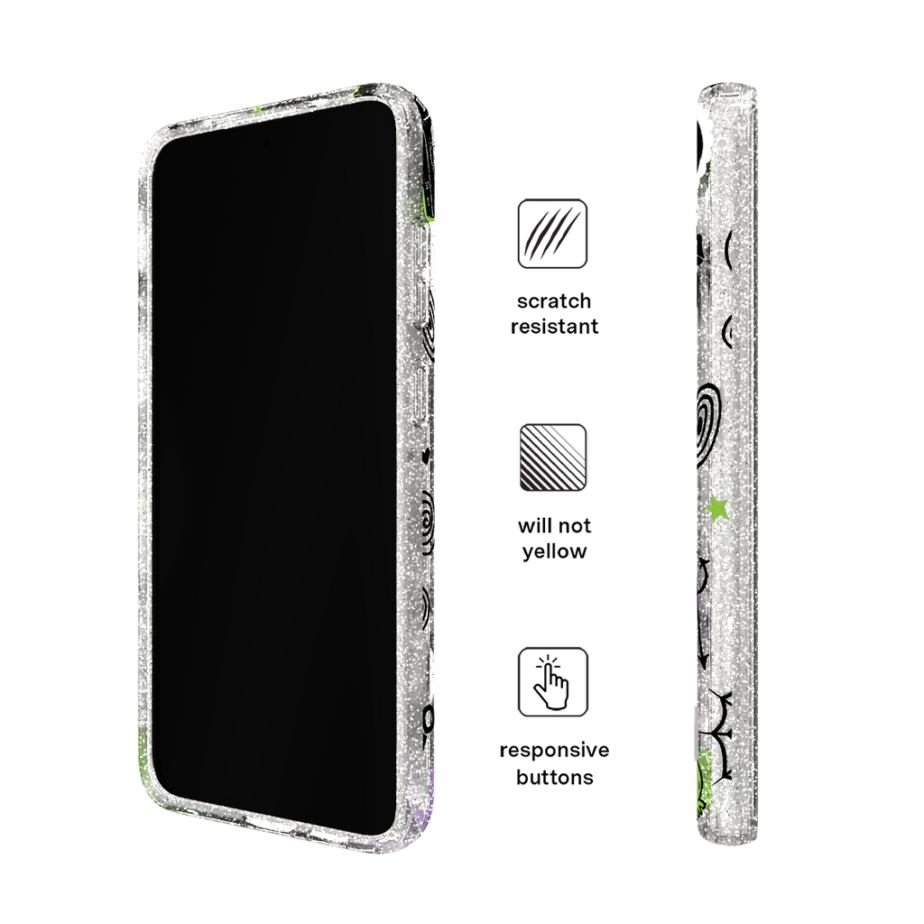 Beetlejuice Ghost with the Most Samsung Case