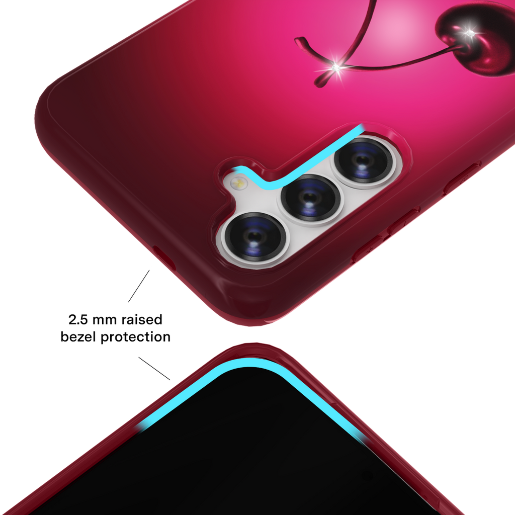 Black Cherry Crystal Samsung Case