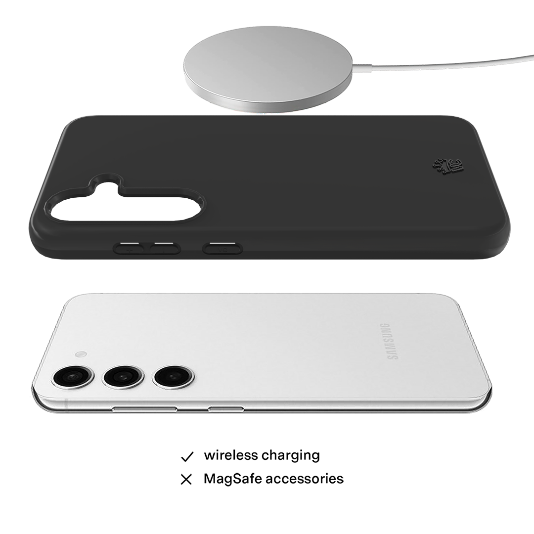 Just Black Samsung Case