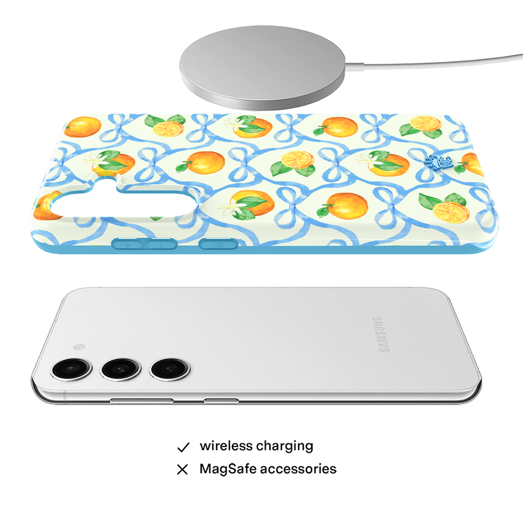 Orange Blossom Samsung Case