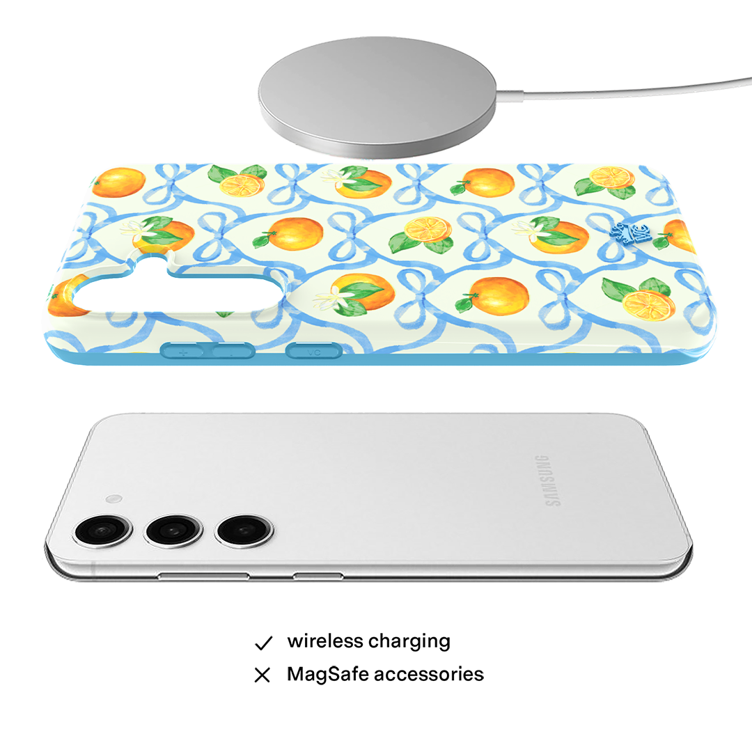 Orange Blossom Samsung Case