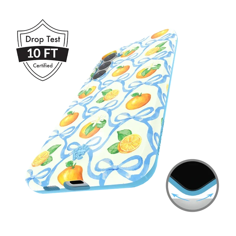 Orange Blossom Samsung Case