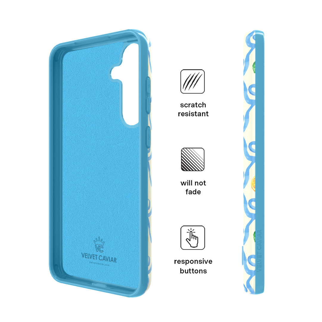 Orange Blossom Samsung Case