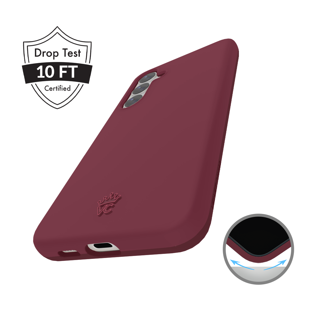 Burgundy 1990 Samsung Case