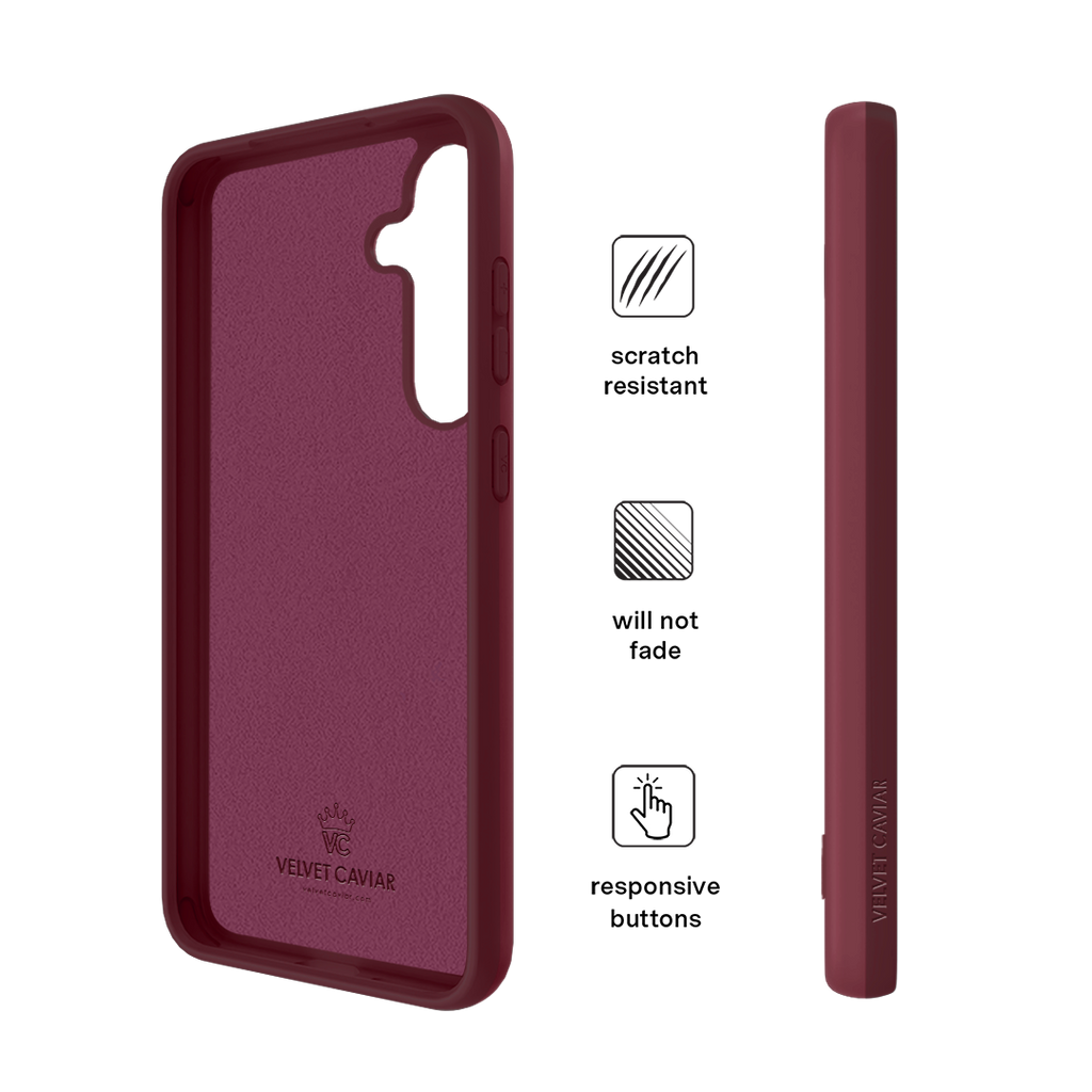 Burgundy 1990 Samsung Case