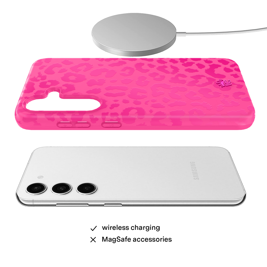 Even Hotter Pink Leopard Samsung Case