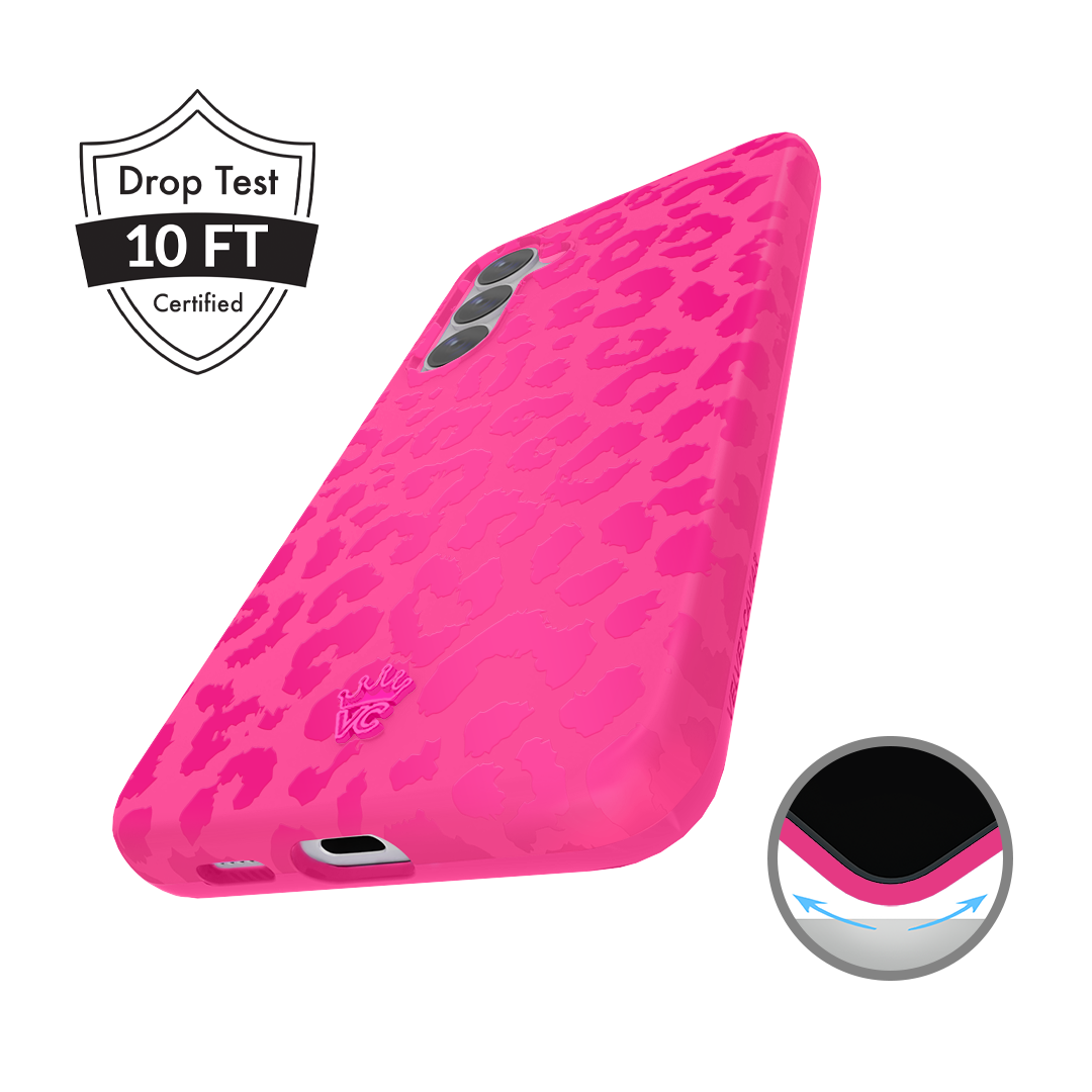 Even Hotter Pink Leopard Samsung Case