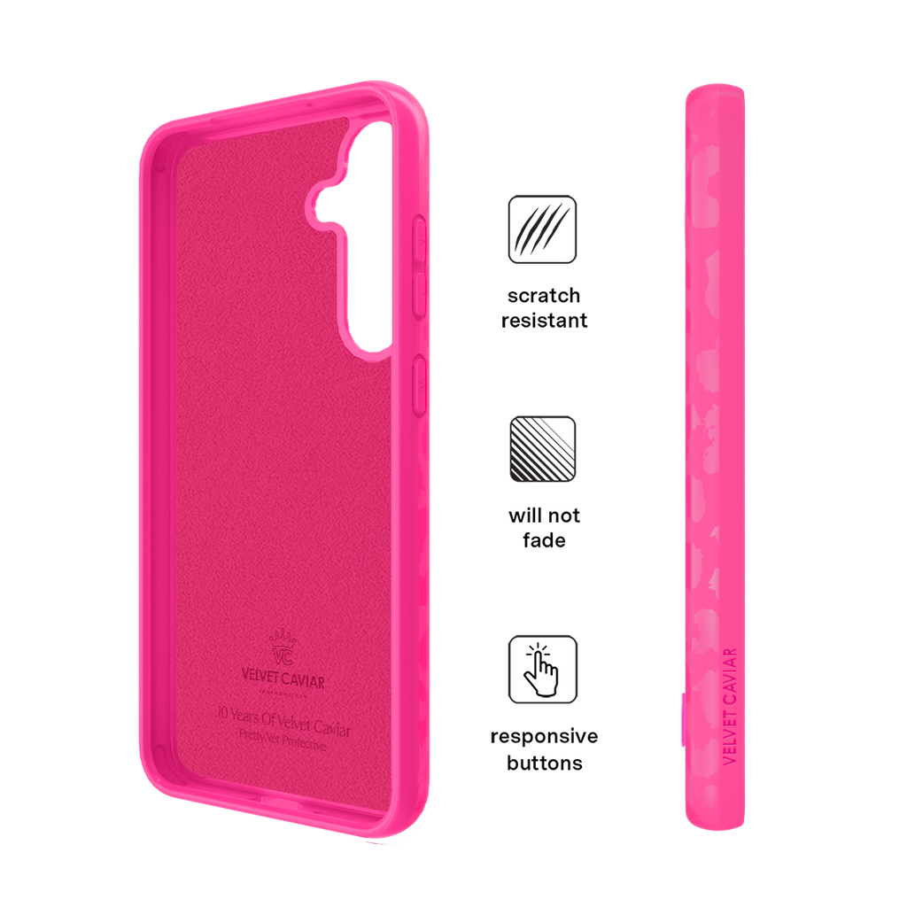 Even Hotter Pink Leopard Samsung Case