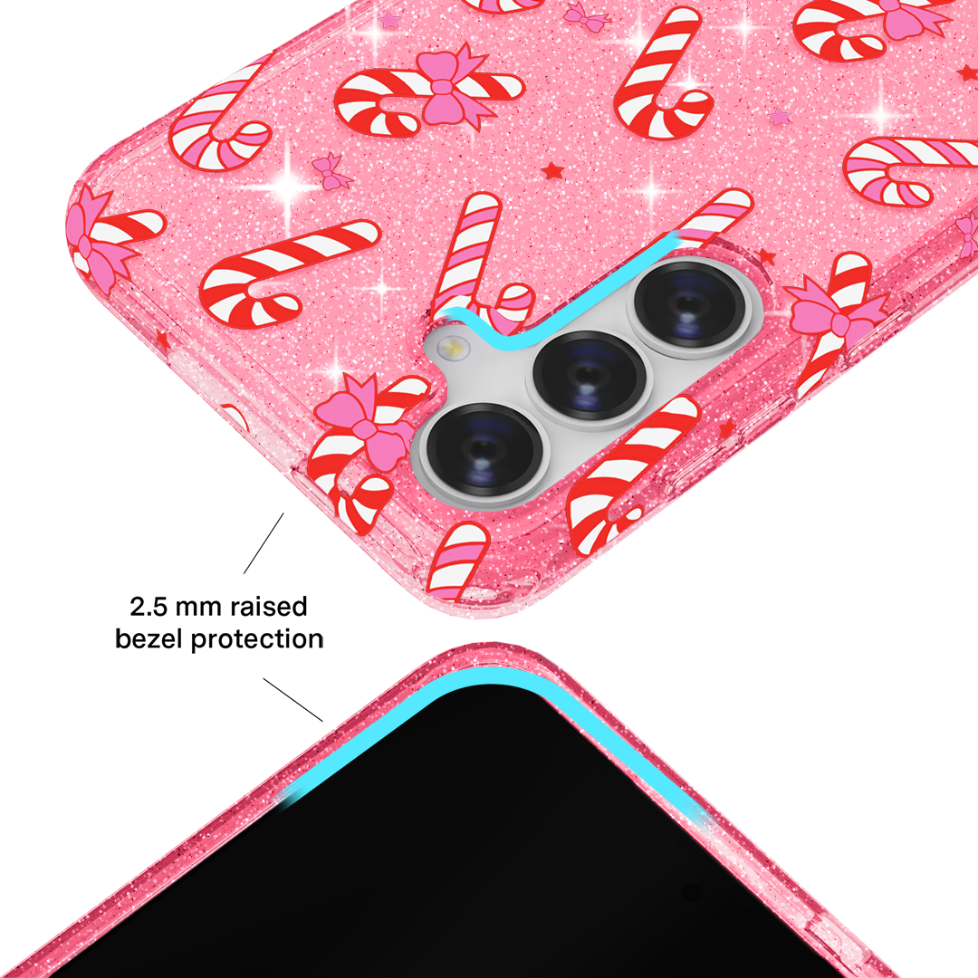 Pink Peppermint Princess Samsung Case