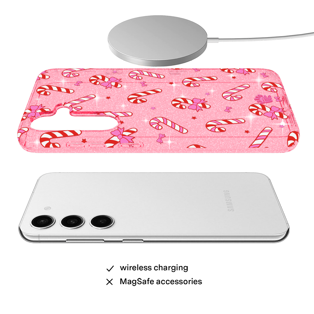 Pink Peppermint Princess Samsung Case