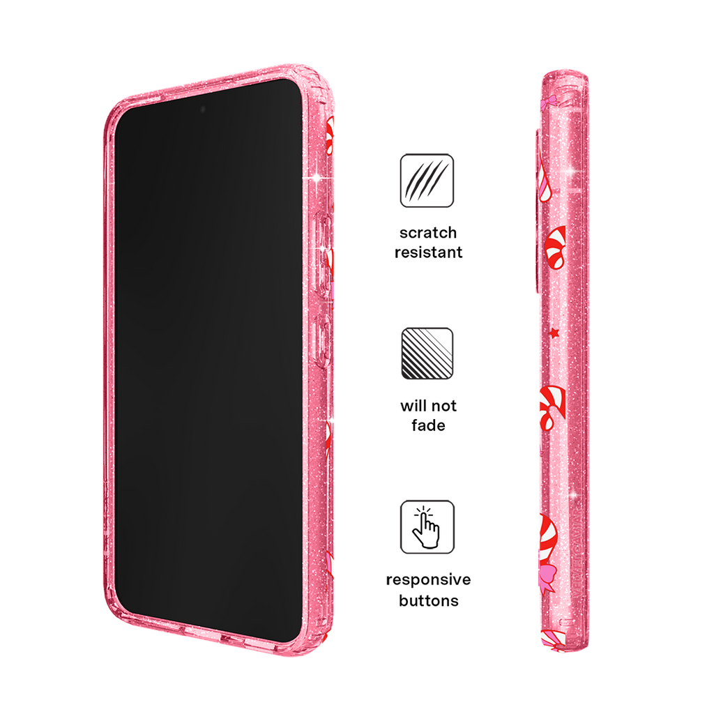 Pink Peppermint Princess Samsung Case