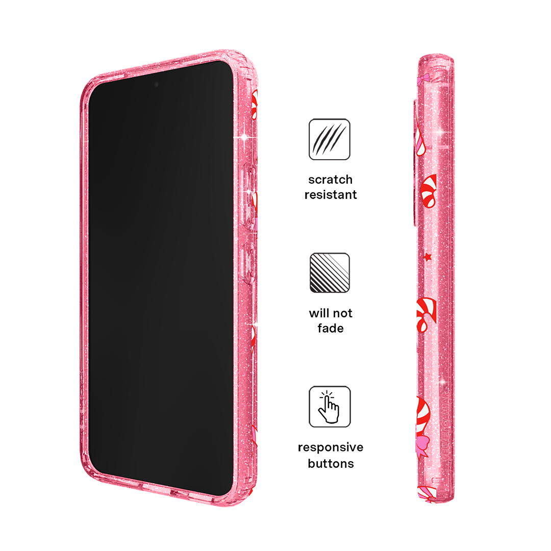 Pink Peppermint Princess Samsung Case