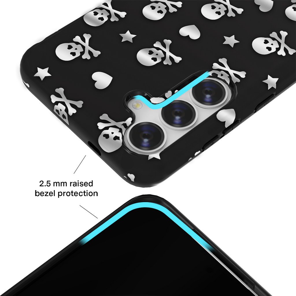Chrome Skulls Samsung Case