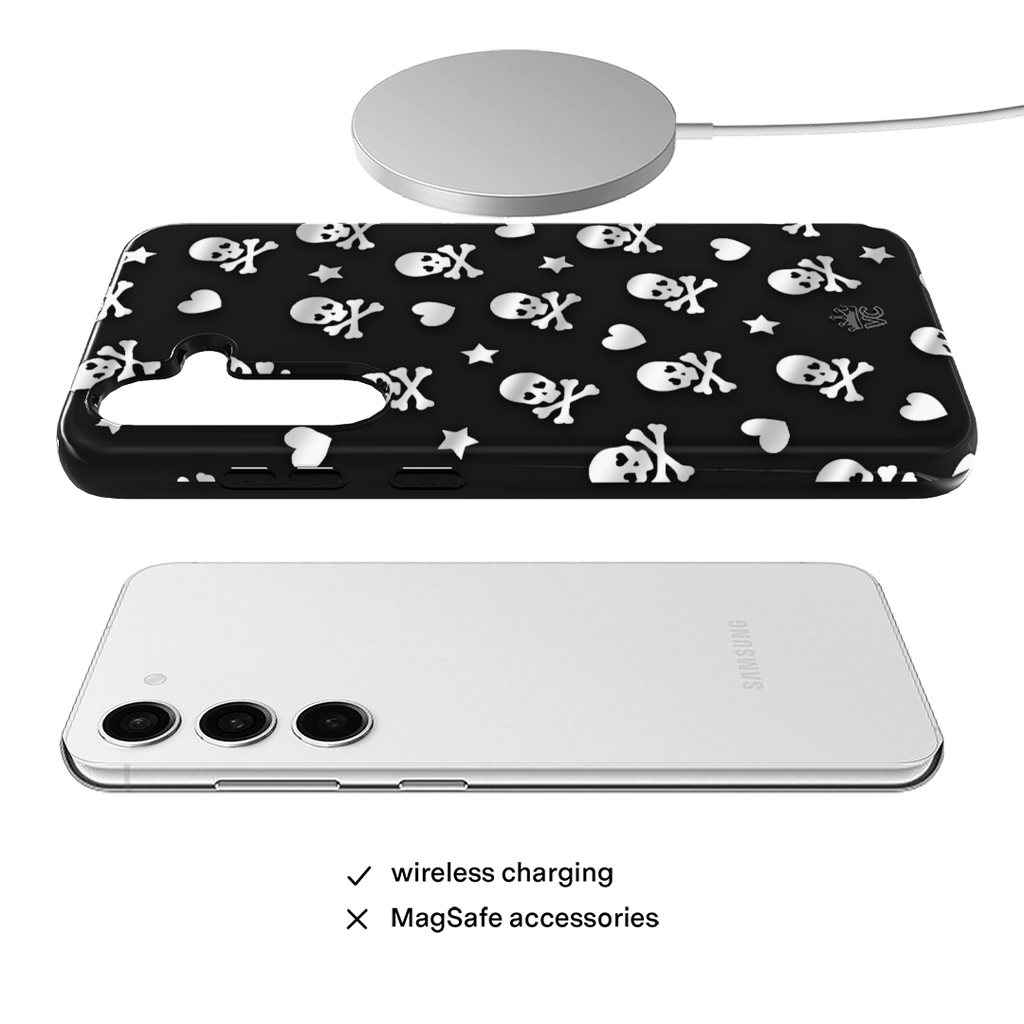 Chrome Skulls Samsung Case
