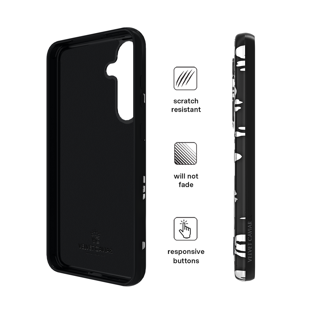 Chrome Skulls Samsung Case