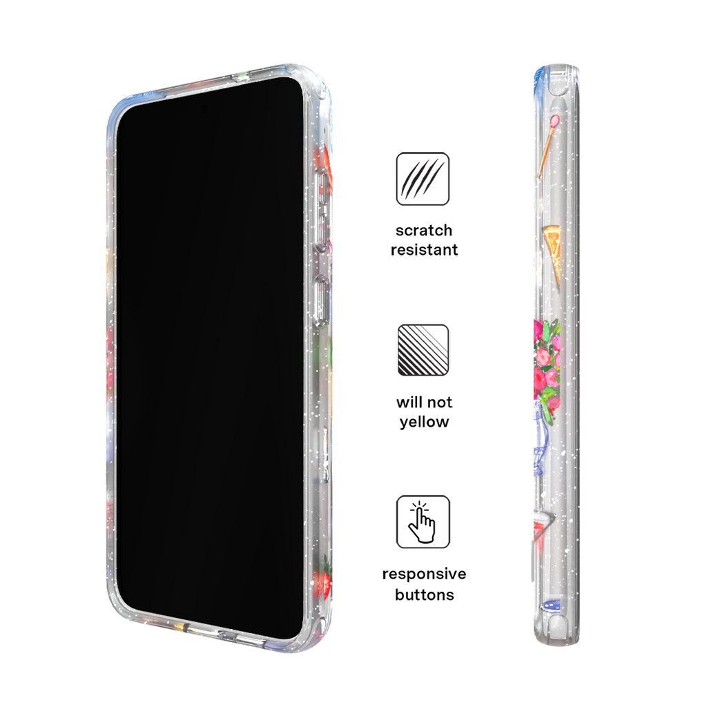 Dolce Vita Glitter Samsung Case