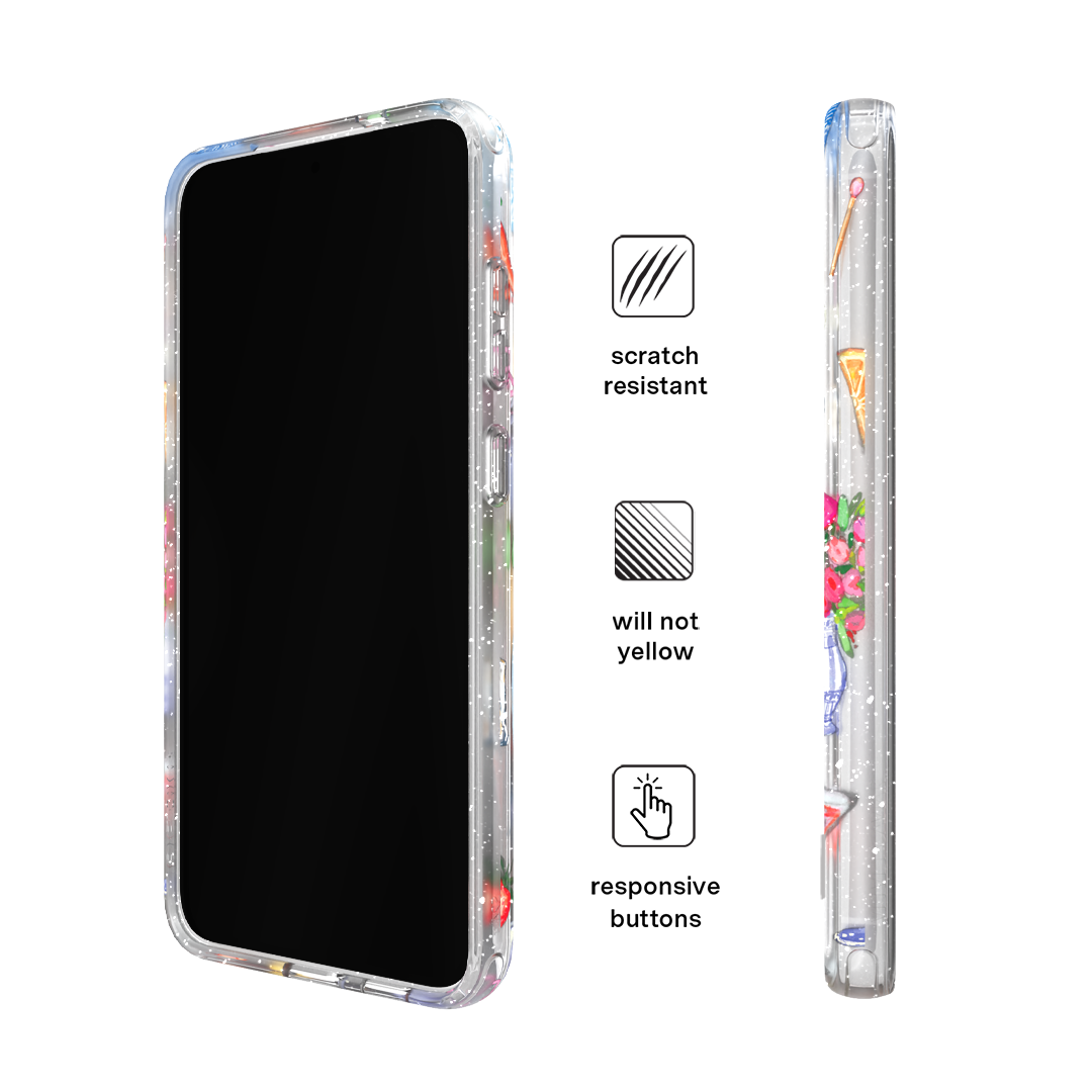 Dolce Vita Glitter Samsung Case